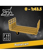0 (1:43.5) - Charriot PTT - Modelkit.fr