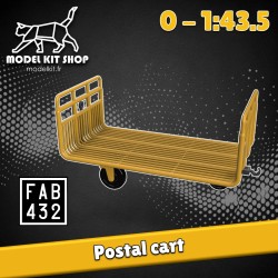 0 (1:43.5) - Charriot PTT - Modelkit.fr
