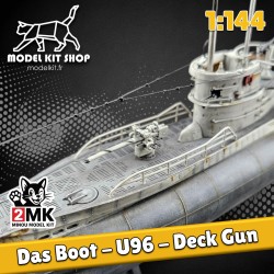 Modelkit.fr - 1:144 - U-Boot - Canon de pont
