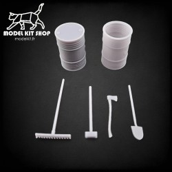 0 (1:43.5) - Fûts & Outils - Modelkit.fr