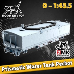 0 (1:43.5) - Citerno ad acqua prismatica da 8 m3 Pechot