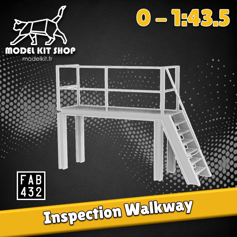 0 (1:43.5) - Passerelle de visite - Modelkit.fr