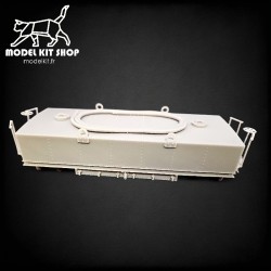 0 (1: 43.5) - Prismatic Water Tank of 8m3 Pechot