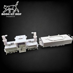 0 (1: 43.5) - Prismatic Water Tank of 8m3 Pechot