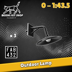 0 (1: 43.5) - Lampe im Freien