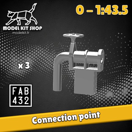 0 (1:43.5) - Point de raccordement - Modelkit.fr