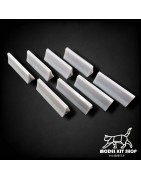 1:72 - Separadores de concreto (x 8)