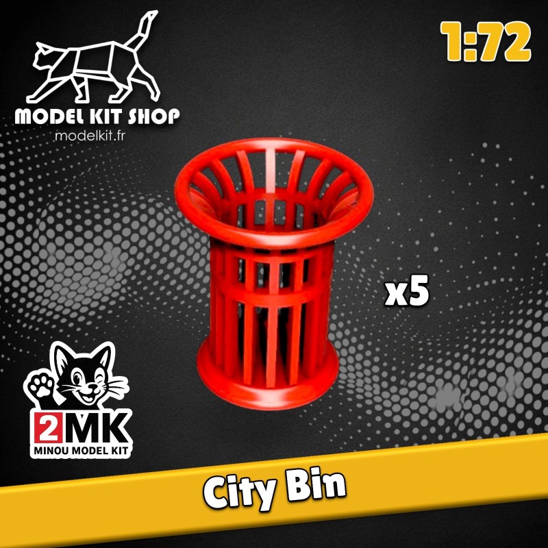 1:72 - City trash can