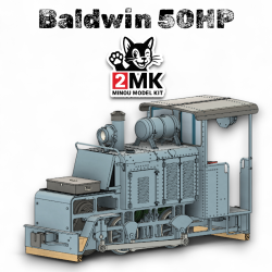 0 (1:43.5) - Baldwin 50HP - Modelkit.fr