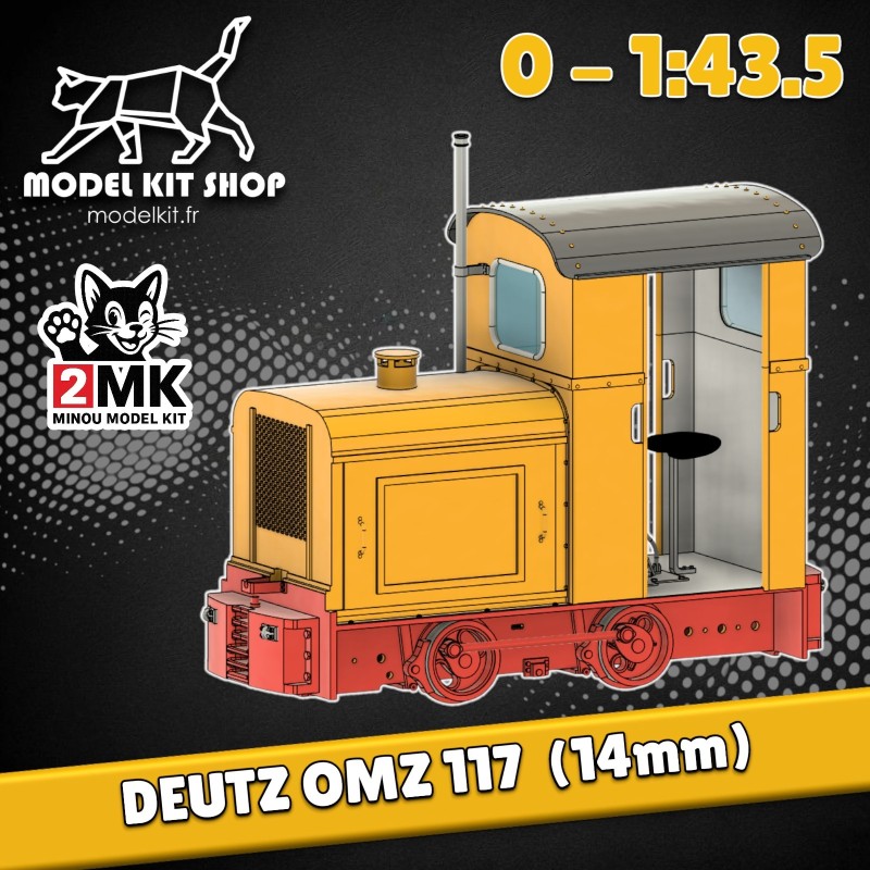 0 (1: 43.5) - Deutz Omz 117 - Versión "Tacots des Lakes" 0 (1: 43.5) - Deutz Omz 117 - Versión "Tacots des Lakes"