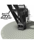 HO (1:87) - Grue de quai de 6 Tonnes OUEST ETAT - Modelkit.fr