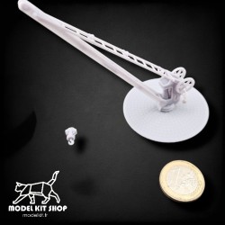 HO (1:87) - Grue de quai de 6 Tonnes OUEST ETAT - Modelkit.fr