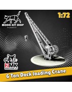 1:72 - 6 Gru di ruota di lavoro da 6 tonnellate