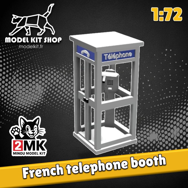 1:72 - Französisch Telefonkabine