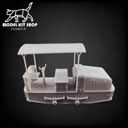 0 (1:43.5) - Locotracteur Campagne - Modelkit.fr