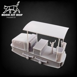 0 (1:43.5) - Locotracteur Campagne - Modelkit.fr