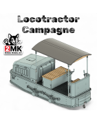 0 (1:43.5) - Locotracteur Campagne - Modelkit.fr