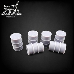 0 (1:43.5) - Trommeln 200l mit Schienen