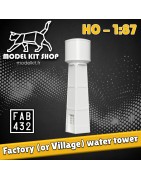 Ho (1:87) - La fabbrica o la torre dell'acqua del villaggio