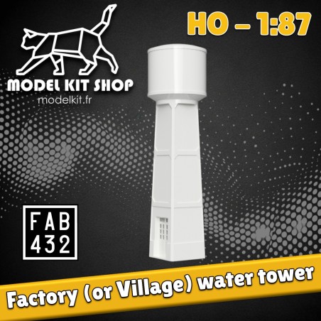 Ho (1:87) - Factory or village water tower