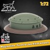 1:72 - WW2 - Línea Maginot - Torreta para dos armas mixtas
