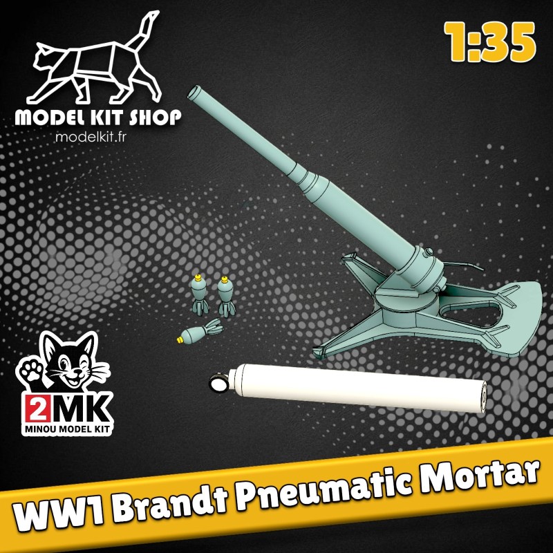 1:35 - WW1 - French 220mm Howler - ModelKit.fr