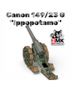 1:35 - Canon italiano 129 / 23G "IPPOTAMO"