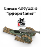 1:35 - Canon italiano 129 / 23G "IPPOTAMO"