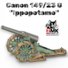 1:35 - Canon Italien 129/23G "Ippopotamo" - Modelkit.fr
