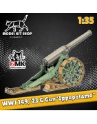 1:35 - Canon italiano 129 / 23G "IPPOTAMO"
