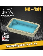 Ho (1:87) - Pool (8 x 4 m)