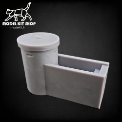 1:35 - WW2 - Guirit de hormigón para un hombre enterrado