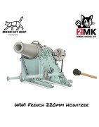 1:35 - WW1 - Obusier 220mm Français - Modelkit.fr