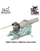1:35 - WW1 - Obusier 220mm Français - Modelkit.fr