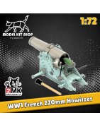 1:72 - WW1 - Französisch 220mm Howier