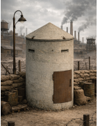 1:35 - WW2 - Guérite béton pour une seul homme - Modelkit.fr