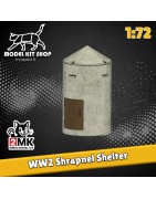 1:72 - WW2 - Guérite béton pour un seul homme - Modelkit.fr
