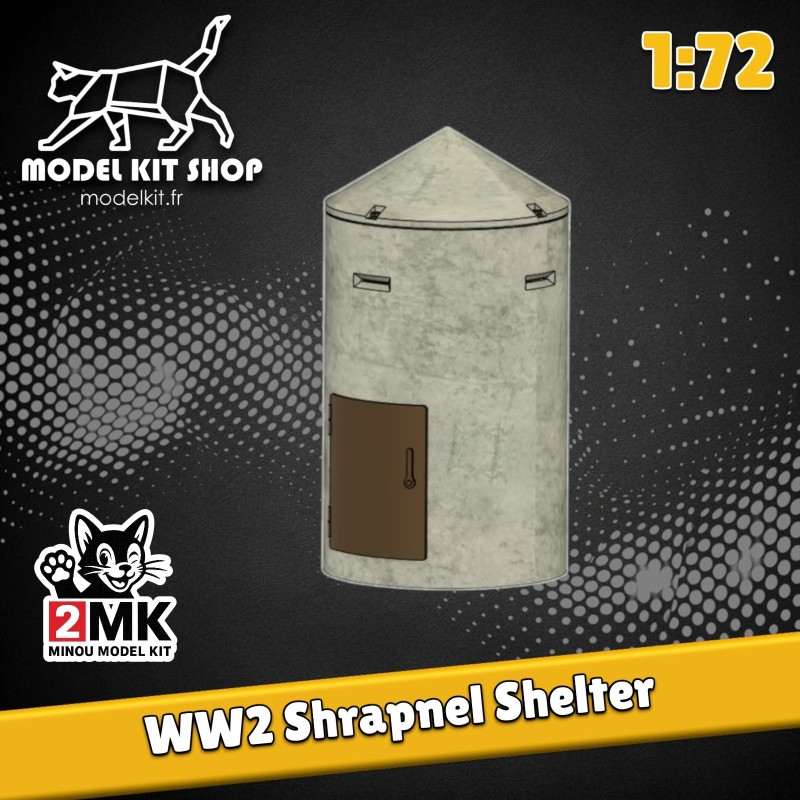 1:72 - WW2 - Guirit de hormigón para un hombre