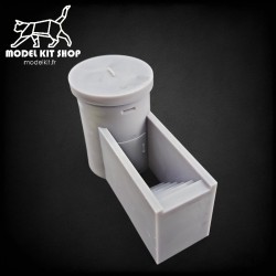 1:35 - WW2 - Guirit de hormigón para un hombre enterrado