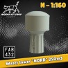 N (1: 160) - Nordwasserturm 250m3