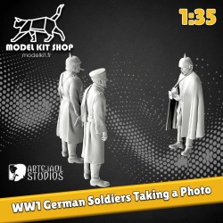 1:35 - WW1 soldados alemanes tomando una foto