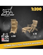 1: 200 - Titanische Liegestühle
