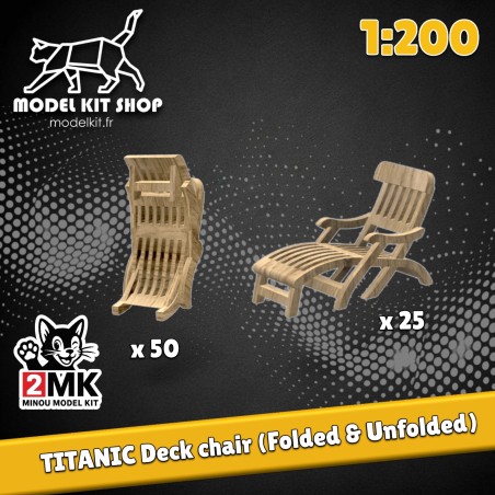 1: 200 - Titanic Deck Chairs