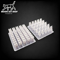 1:200 – Titanic Deck chairs - Modelkit.fr