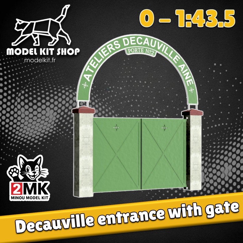 0 (1: 43.5) - Entry of the Decauville workshops