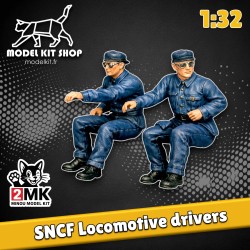 1:32 - Conducteurs locomotive SNCF - Modelkit.fr