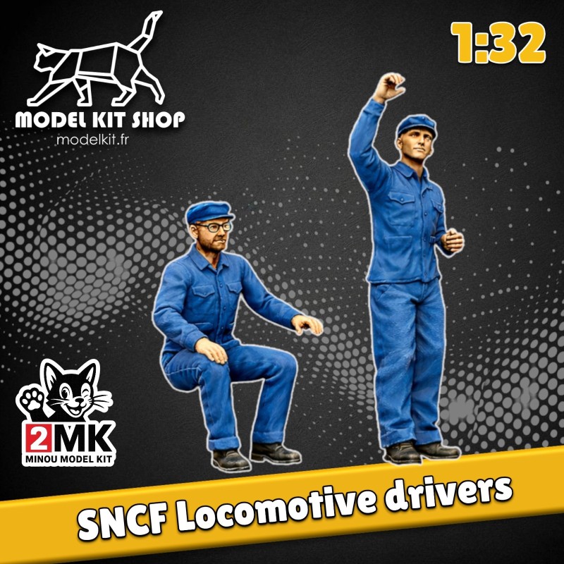 1:32 - locomotora de conductores SNCF