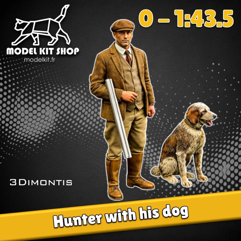 0 (1:43.5) - Jäger und sein Hund