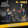 0 (1:43.5) - Equipe de cheminots - Modelkit.fr