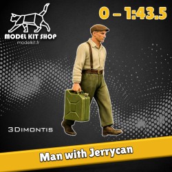 0 (1: 43.5) - Hombre con un jerrycan